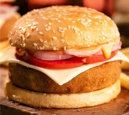 Veg Aloo Tikki Burger