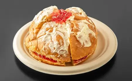 Butter Jam Bun